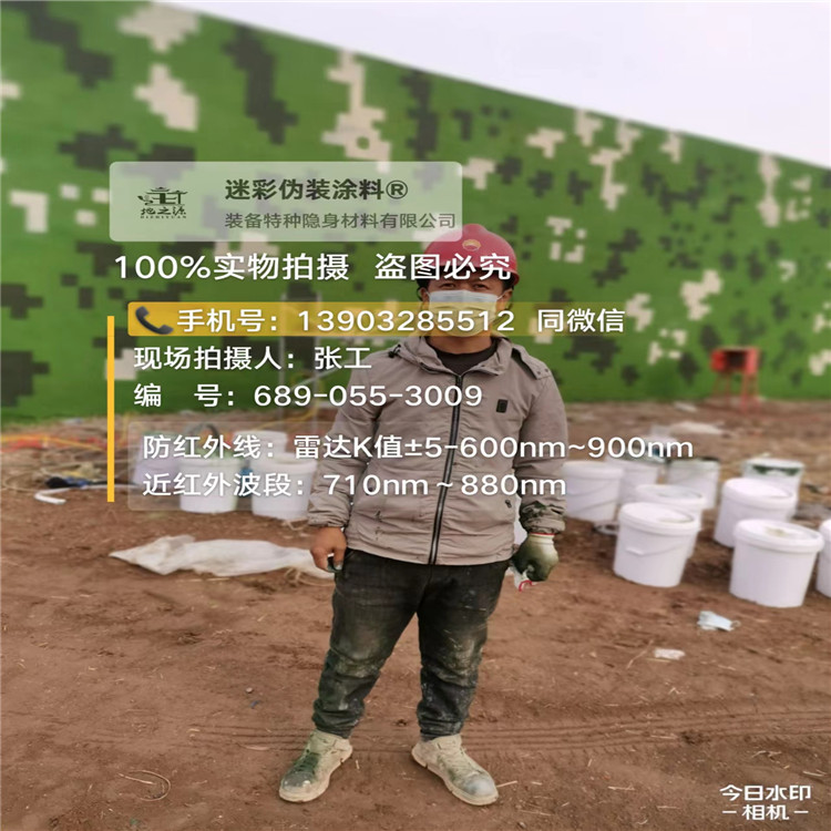 珠海包括外墙、护坡、水泥地面建筑物的迷彩喷涂
